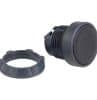 Pushbutton oper flush s/r black 22mm SCHZB5AA2