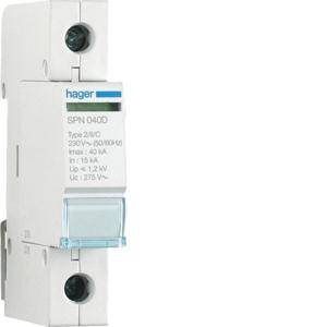 Surge dev c/w std ind cartridge 40ka HAGSPN140D 1 Surge dev c/w std ind cartridge 40ka HAGSPN140D