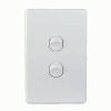 Switch Vertical 2 Gang 10AX/16A 250V