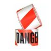 Barricade barrier tape 75mmx50m rd/wht CABU010001