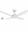 Spinika - 52in/1300mm glassfibre 4 blade VENSPIN1304WH