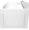 Airbus 200 - 250mm white square grille o VENABG250WH-SQ