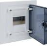 Load centre encl 4p 1 row flush tr door HAGVF104TT