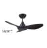 Skyfan dc 900mm 3 blade black VENSKY903BL