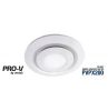Airbus 200 - 200mm white round grille on VENABGLED200WH-RD