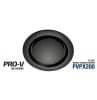 Airbus 200mm m/black round grille only VENABG200BL-RD