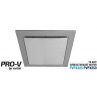 Airbus 200 - 250mm silver square grille VENABG250SS-SQ