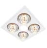 Myka 4 slimline 3 in 1 with 4 x 275w inf VENM4HDLXWH