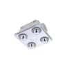 Bathroom combo brook-4 light 3 in 1 wht VENVHF4W