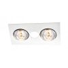 Ventair M2HDLXWH 3 In 1 MYKA 2 x 275 Watt Heat Lamp Light 1 x 10 Watt LED Downlight And Exhaust Fan White