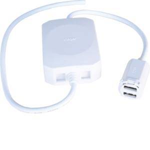 Mechanism white usb 2 x 2.1a HAGWBMUSB 1 Mechanism white usb 2 x 2.1a HAGWBMUSB