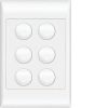 Switch large plate switch vertical 6g HAGWBSV6
