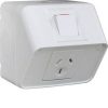 Gpo weatherproof 15a single HAGWBWP115S