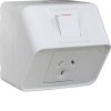 Gpo weatherproof 10a single HAGWBWP1S
