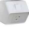 Gpo weatherproof 10a single HAGWBWP1S