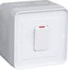 Switch weatherproof 16a single HAGWBWS116