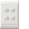 Switch ip66 4 gang switch 10a HAGWBWSV4