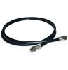 Lead rg59 quad f-type (m-m) 2m + adapts MATDA-FLY2M