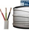 1.5T&EF Twin and Earth Flat Cable, 1.5 sq-mm x 100m