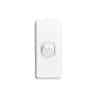 Clipsal C2030WE Classic C2000-Series 1 Pole 1 Gang Rocker Switch, 250VAC, 10A, White Electric