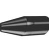 Shroud cable gld rubber 7-23mm orange ALCSG1