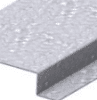 Top Hat - 15 x 75mm x 1.15TCT - 3000mm Vertical Installation