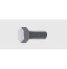 Burndy HS830H Hex Head Set Screw, Bolt, M8 x 30mm, HDG, Hot Dipped Galvanised