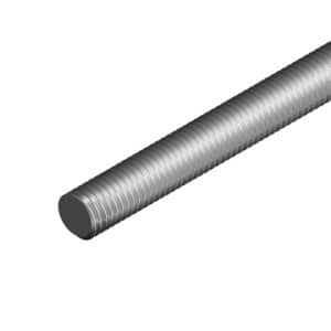Burndy TR12Z Threaded Rod, M12, 3m Length, Metric Steel, Zinc Plated Finish, Rod Coupler for Electrical Support Systems 1 Burndy TR12Z Threaded Rod, M12, 3m Length, Metric Steel, Zinc Plated Finish, Rod Coupler for Electrical Support Systems