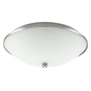 Airflow AIROYSS Ceiling Fan Light, Oyster, Retrofit, 2 x E27 Edison Screw Lampholders, Glass Opal Diffuser, 240V, Stainless Steel 1 Airflow AIROYSS Ceiling Fan Light, Oyster, Retrofit, 2 x E27 Edison Screw Lampholders, Glass Opal Diffuser, 240V, Stainless Steel
