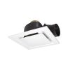 Brilliant Lighting 18193/05 Sarico-II Exhaust Fan, Ceiling Mount, Square, 150mm Diameter, Up to 270m²/hr Airflow, IPX4, 25W, Compact Design, White