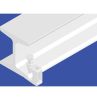 Burndy BC10H Beam Clamp, M10, Steel Construction, Hot Dip Galvanised, Integrated Bolt, 0.18kg, Metric, Suits M1 Threaded Rod, Silver Finish