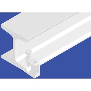 Burndy BC10H Beam Clamp, M10, Steel Construction, Hot Dip Galvanised, Integrated Bolt, 0.18kg, Metric, Suits M1 Threaded Rod, Silver Finish 1 Burndy BC10H Beam Clamp, M10, Steel Construction, Hot Dip Galvanised, Integrated Bolt, 0.18kg, Metric, Suits M1 Threaded Rod, Silver Finish