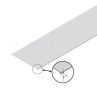 Burndy LT3/5/N1 Flat Cover, Metal, NEMA 1, 150mm x 3m, Galvabond Finish, Ladder Tray Protection from Falling Objects & UV Damage, Grey