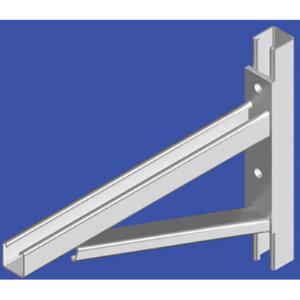 Burndy CLB470H Cantilever Bracket, 90° Angle, Stainless Steel, Hot Dip Galvanised, 364kg Working Load, 470mm Length, 40mm Width, 240mm Height, Metric 1 Burndy CLB470H Cantilever Bracket, 90° Angle, Stainless Steel, Hot Dip Galvanised, 364kg Working Load, 470mm Length, 40mm Width, 240mm Height, Metric