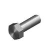 Burndy M6X20MM Hex Head Bolt, Set Screw, Metal, Hot-Dip Galvanised, Pack of 10, Metric, Hex Drive, 20mm Length
