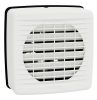 Clipsal 7007AN, Fan Window Exhaust, 150mm, Pull cord, Louvre, White