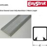 Ezystrut E1184A, Strut Channel Cover Strip Aluminium 3 Metre Length