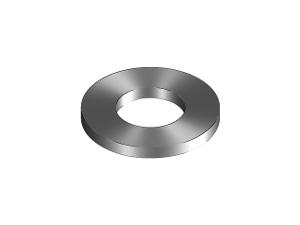 Burndy FW8Z Flat Washer, M8, Zinc Plated 1 Burndy FW8Z Flat Washer, M8, Zinc Plated