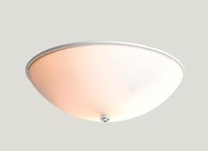 HPM CFOLWE Ceiling Fan Light, Oyster, Retrofit, 2 x E27 Edison Screw Lampholders, Glass Opal Diffuser, 240V, White 1 HPM CFOLWE Ceiling Fan Light, Oyster, Retrofit, 2 x E27 Edison Screw Lampholders, Glass Opal Diffuser, 240V, White