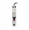 Legrand 418892 DX3 RCBO, 1P Plus N, 10A, 30mA, C Curve, 6kA Breaking Capacity, DIN Rail Mount, 1 Module, Flexible Neutral Tail, 76.6mm x 18mm x 90mm, White