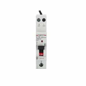 Legrand 418893 DX3 RCBO, 16A, 1P, 30mA C Curve, 6kA Breaking Capacity, DIN Rail/Chassis Mount, Flexible Neutral Tail 900mm, IP20, Black 1 Legrand 418893 DX3 RCBO, 16A, 1P, 30mA C Curve, 6kA Breaking Capacity, DIN Rail/Chassis Mount, Flexible Neutral Tail 900mm, IP20, Black