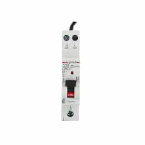 Legrand 418895 DX3 RCBO, 1P Plus N, 25A, 30mA, C Curve, 6kA Breaking Capacity, DIN Rail Mount, 1 Module, Flexible Neutral Tail 900mm, Compact Design, White 1 Legrand 418895 DX3 RCBO, 1P Plus N, 25A, 30mA, C Curve, 6kA Breaking Capacity, DIN Rail Mount, 1 Module, Flexible Neutral Tail 900mm, Compact Design, White