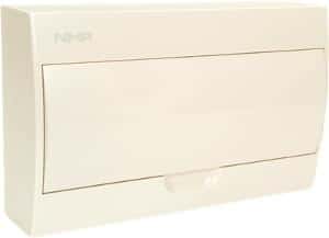 NHP CSB18SW Mod6 CSB Series Loadcentre, Switchboard Enclosure, Surface Mount, 18 Pole, 1 Row of 18 Module, With White Door, 220mmH x 363mmW x 97mmD, White 1 NHP CSB18SW Mod6 CSB Series Loadcentre, Switchboard Enclosure, Surface Mount, 18 Pole, 1 Row of 18 Module, With White Door, 220mmH x 363mmW x 97mmD, White