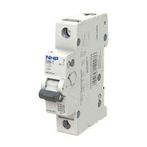 NHP DTM6110C DIN-T Miniature Circuit Breaker MCB 6kA 1 Pole 10A C Curve 1 NHP DTM6110C DIN-T Miniature Circuit Breaker MCB 6kA 1 Pole 10A C Curve