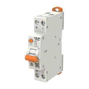 NHP MD6RD1630A MOD6+ RCBO 6kA 1 Pole and Switched N 16A C Curve 30mA Type A (2 screw) 1 NHP MD6RD1630A MOD6+ RCBO 6kA 1 Pole and Switched N 16A C Curve 30mA Type A (2 screw)