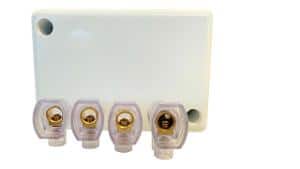 Ravelo JBLWH Junction Box, Large, Rectangular, with 1 Earth and 3 Active Loose Connectors, Screw on Lid, 70mm X 100mm X 48mm, White 1 Ravelo JBLWH Junction Box, Large, Rectangular, with 1 Earth and 3 Active Loose Connectors, Screw on Lid, 70mm X 100mm X 48mm, White