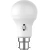 Haneco B8W60R-B22 A60 LED Lamp, Dimmable, 8W, 3000K/4000K/6000K, 801-980lm, B22 Base, 180° Beam Angle, 60x115mm,  White