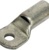 HellermannTyton CL70-6-1 Copper Cable Lug, Crimp Type, 70mm Cable, 6mm Stud, 99.9% Copper, Electro Tinned Finish for Corrosion Resistance