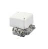 HPM 405 Junction Box, Rectangular, Less Connectors, 68mm x 89mm x 44mm, White