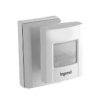 Legrand 488TRI3W Triscan Series PIR Sensor, Motion Sensor, Weatherproof, IP66, Outdoor, Surface Mount, Wall/Ceiling, 18mtr Detection Range, 120 Deg, 240V 10A, 3 Wire, White